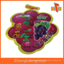 Made in China Fruit shaped special shaped pouch for candy